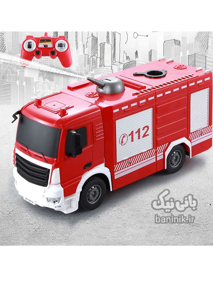 ماشین کنترلی دبل ای سری ماشین آتش نشانی پمپاژ آب Double E Water Pumping Fire Truck — تصویر ۳