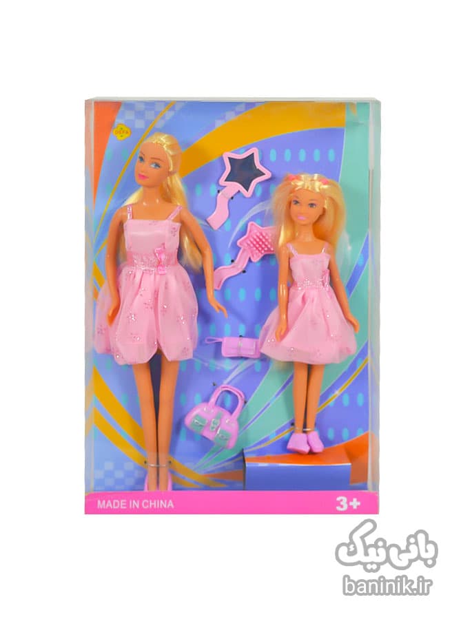ست اسباب بازی عروسک باربی دفا لوسی سری مادر دختری Barbie Defa Lucy