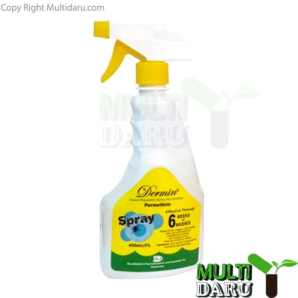 اسپری دافع حشرات درمین 450 میل