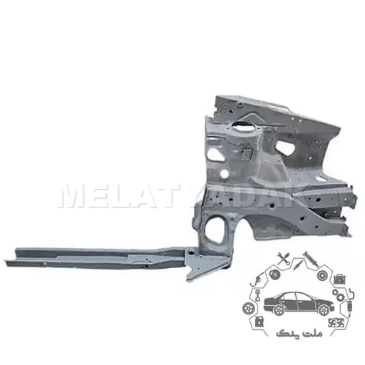 سینی داخل گلگیر جلو کامل چپ پراید سایپا یدک کد 560042 – 4