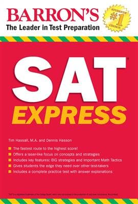 کتاب انگليسی Barrons SAT Express