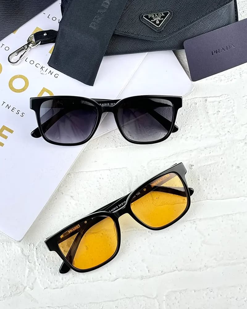 عینک آفتابی اسپرت پرادا مدل PRADA SPR A09VS — تصویر ۳