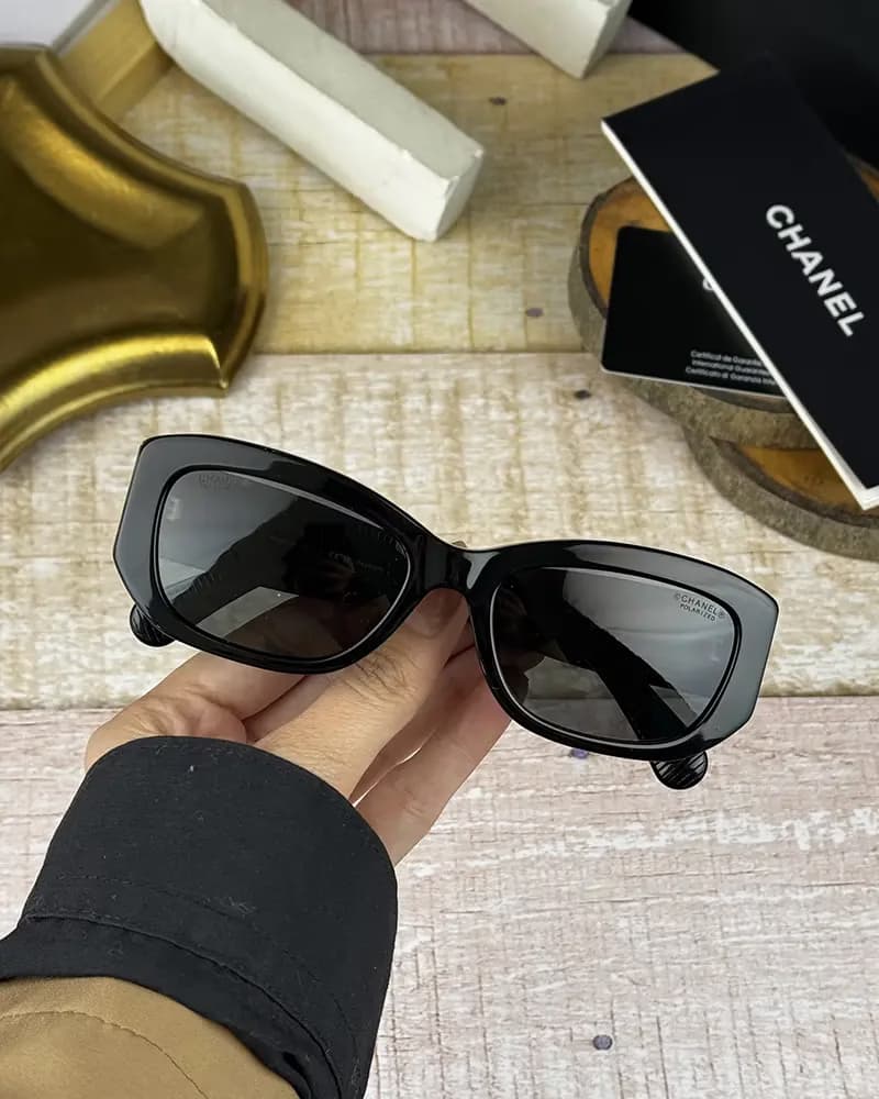 عينک آفتابي زنانه شانل پلاریزه مدل CHANEL 5493-A — تصویر ۵