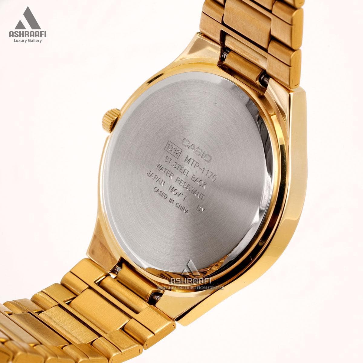 ساعت کاسیو طلایی Casio MTP-1170N-9AR — تصویر ۴