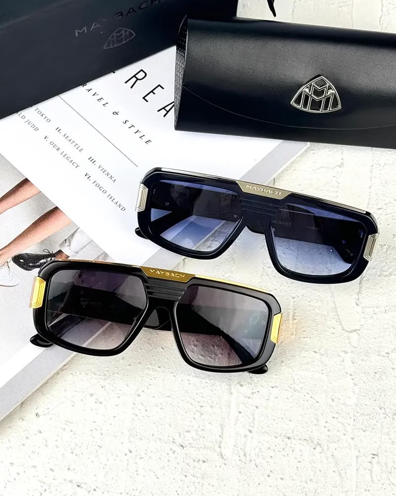 عینک آفتابی مردانه میباخ مدل MAYBACH THE BOSS II CR39 — تصویر ۴