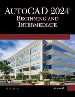 دانلود کتاب اتوکد 2024 مقدماتی و متوسط AutoCAD 2024 Beginning and Intermediate 2023