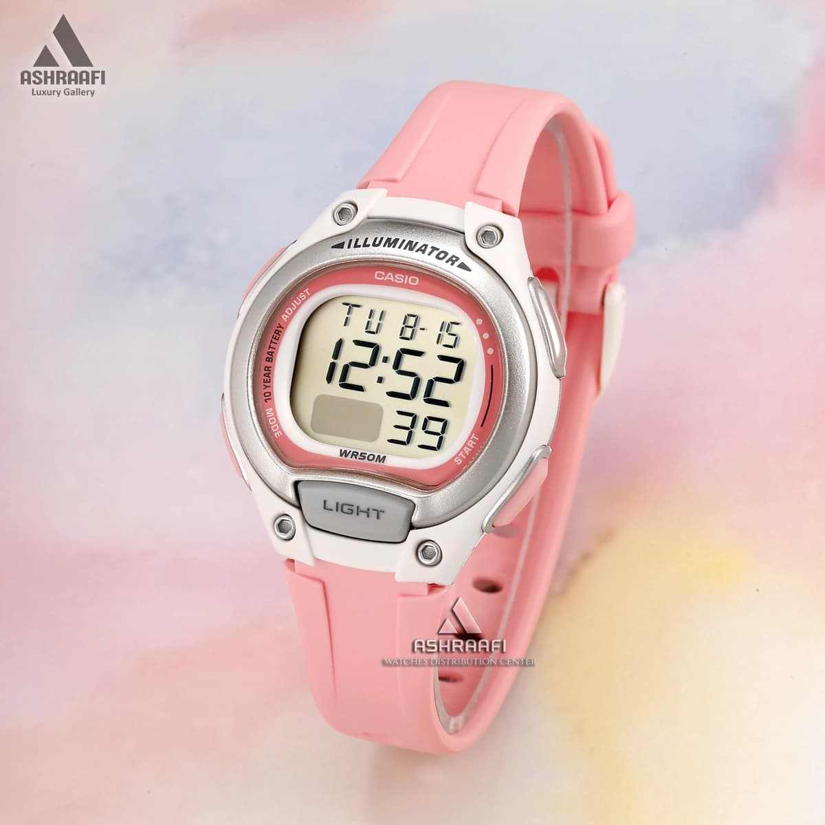 ساعت کاسیو صورتی Casio LW-203-4A — تصویر ۲