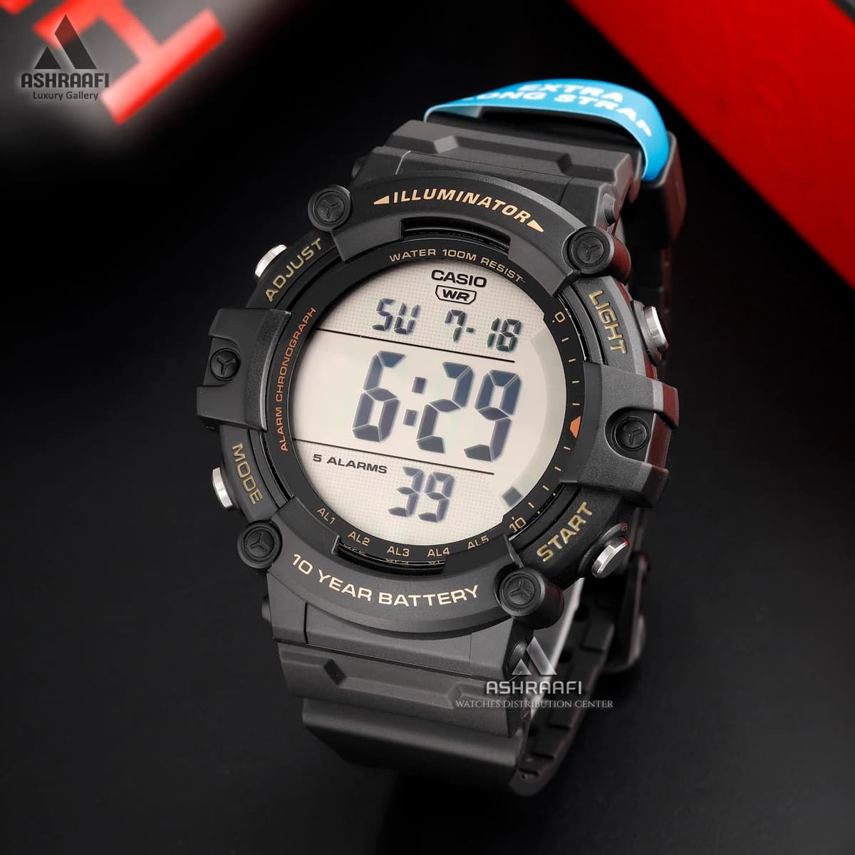 ساعت کاسیو دیجیتالی Casio AE-1500WHX-1AV — تصویر ۲