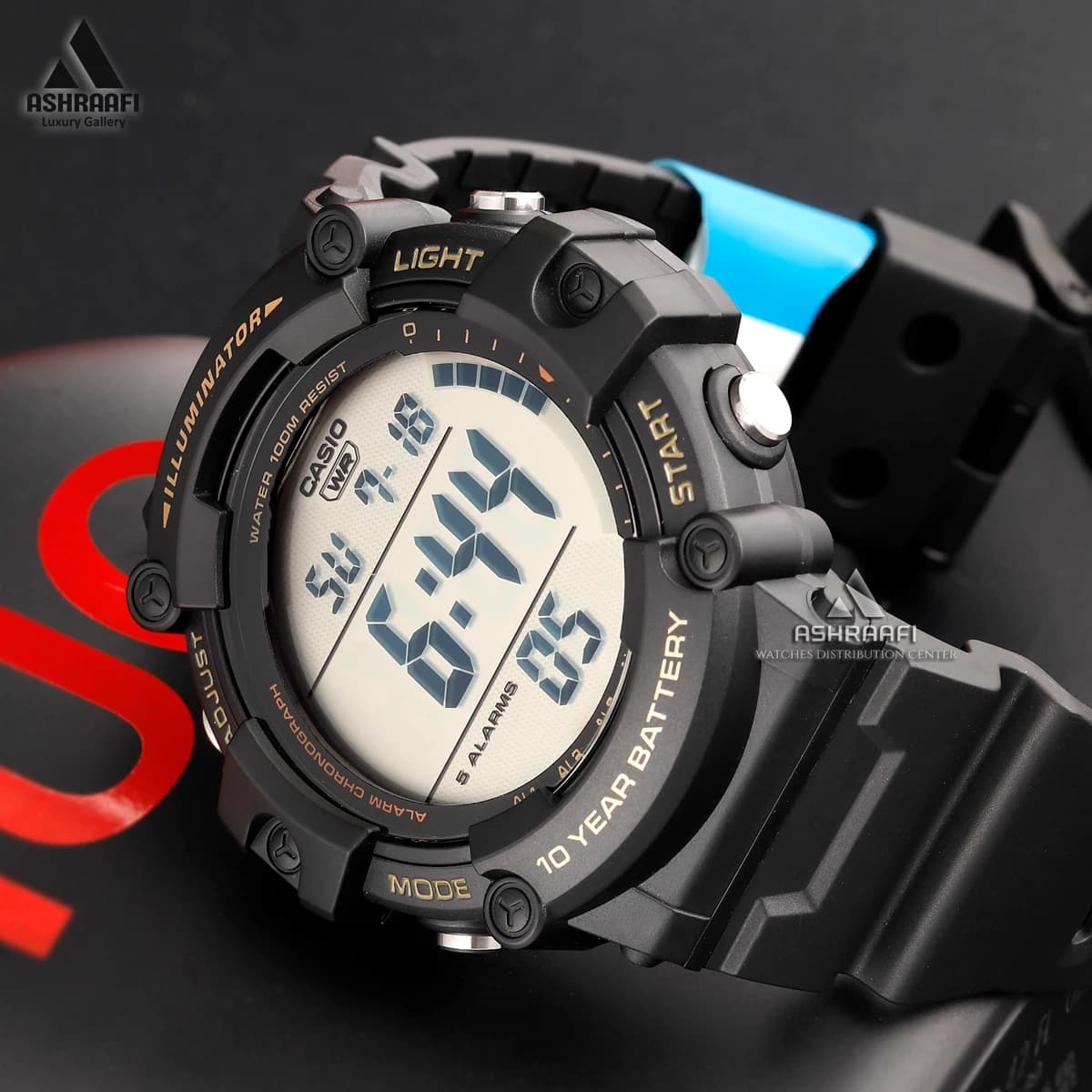 ساعت کاسیو دیجیتالی Casio AE-1500WHX-1AV — تصویر ۳