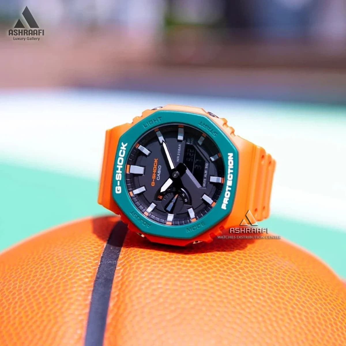 ساعت جی شاک نارنجی Casio G-Shock GA-2110SC-4A — تصویر ۷