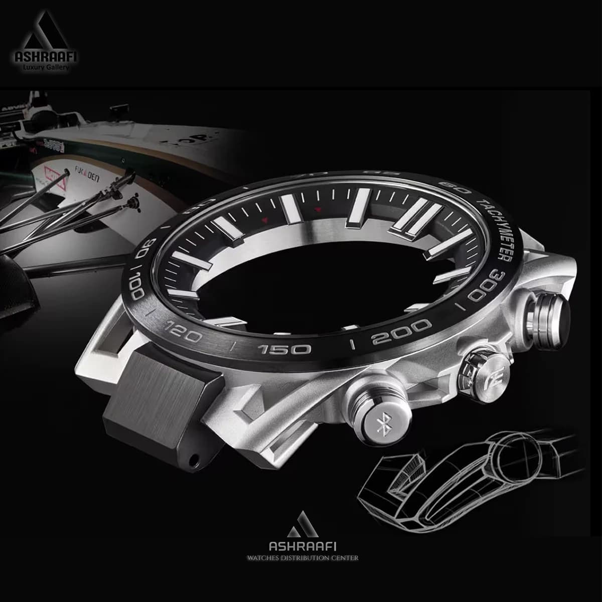 ساعت کاسیو ادیفایس سولار Casio Edifice EQB-2000DB-1A — تصویر ۶