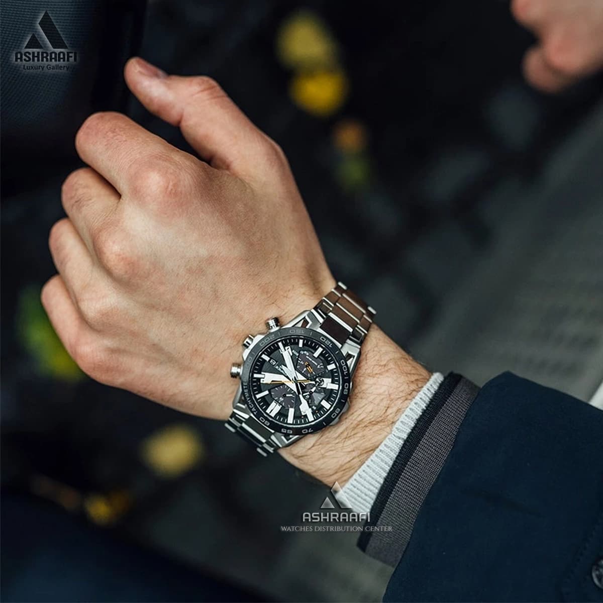 ساعت کاسیو ادیفایس سولار Casio Edifice EQB-2000DB-1A — تصویر ۵
