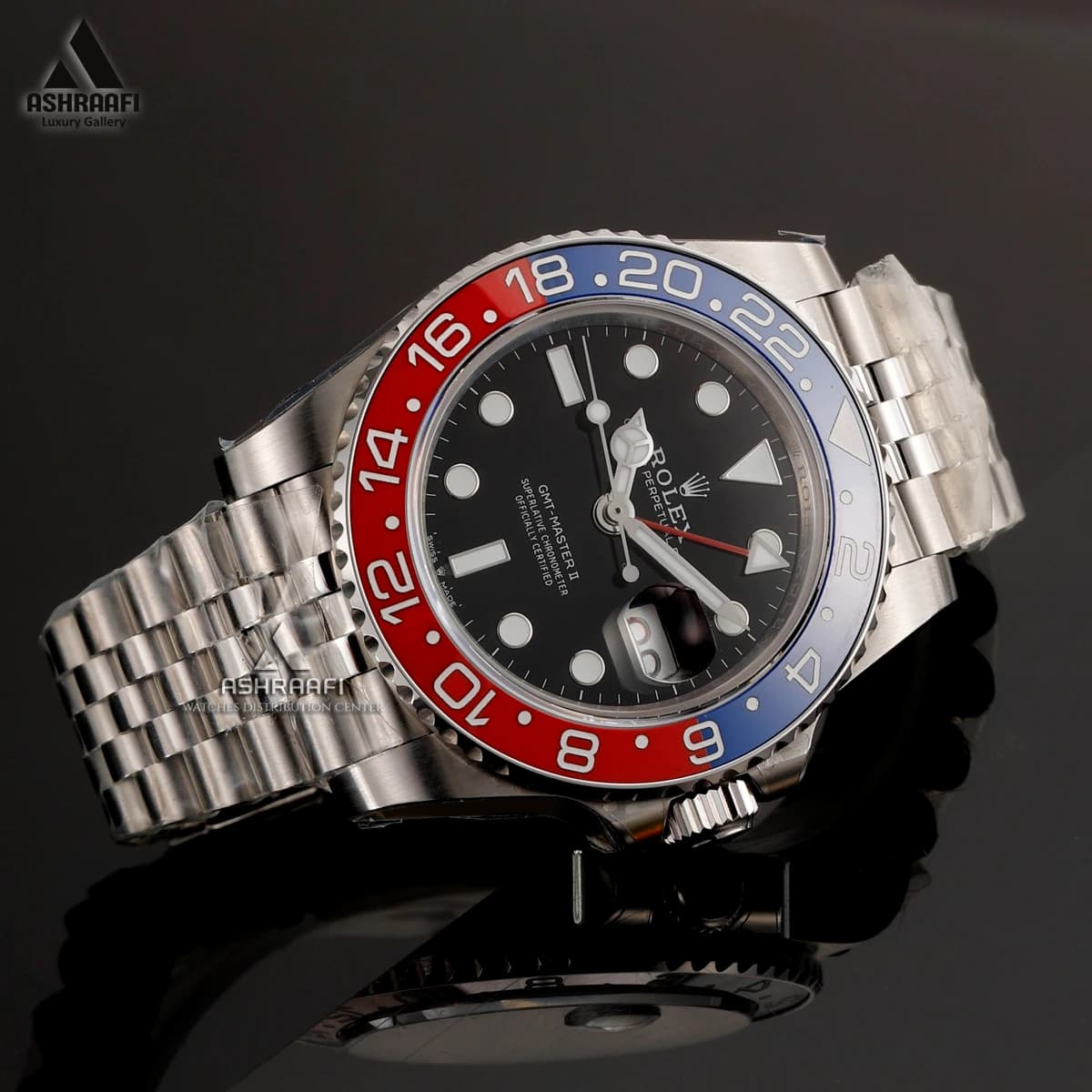ساعت رولکس جی ام تی مستر موتور سوئیس Rolex Gmt-Master Pepsi Z-SK — تصویر ۳