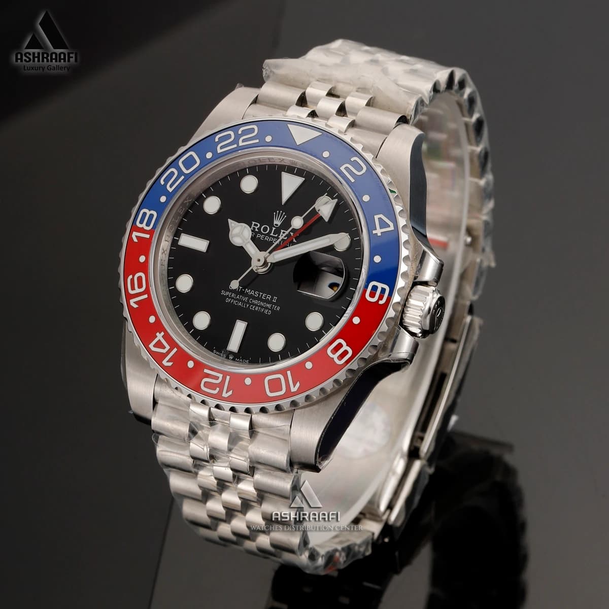 ساعت رولکس جی ام تی مستر موتور سوئیس Rolex Gmt-Master Pepsi Z-SK — تصویر ۲