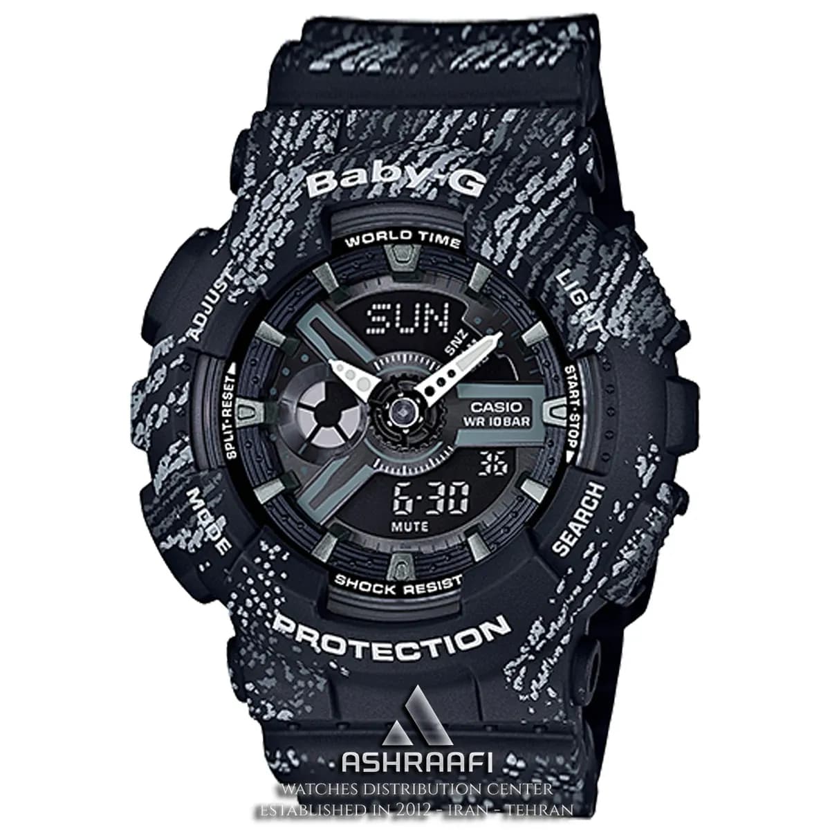 ساعت بیبی جی مشکی Casio Baby-g GA-110TX KG