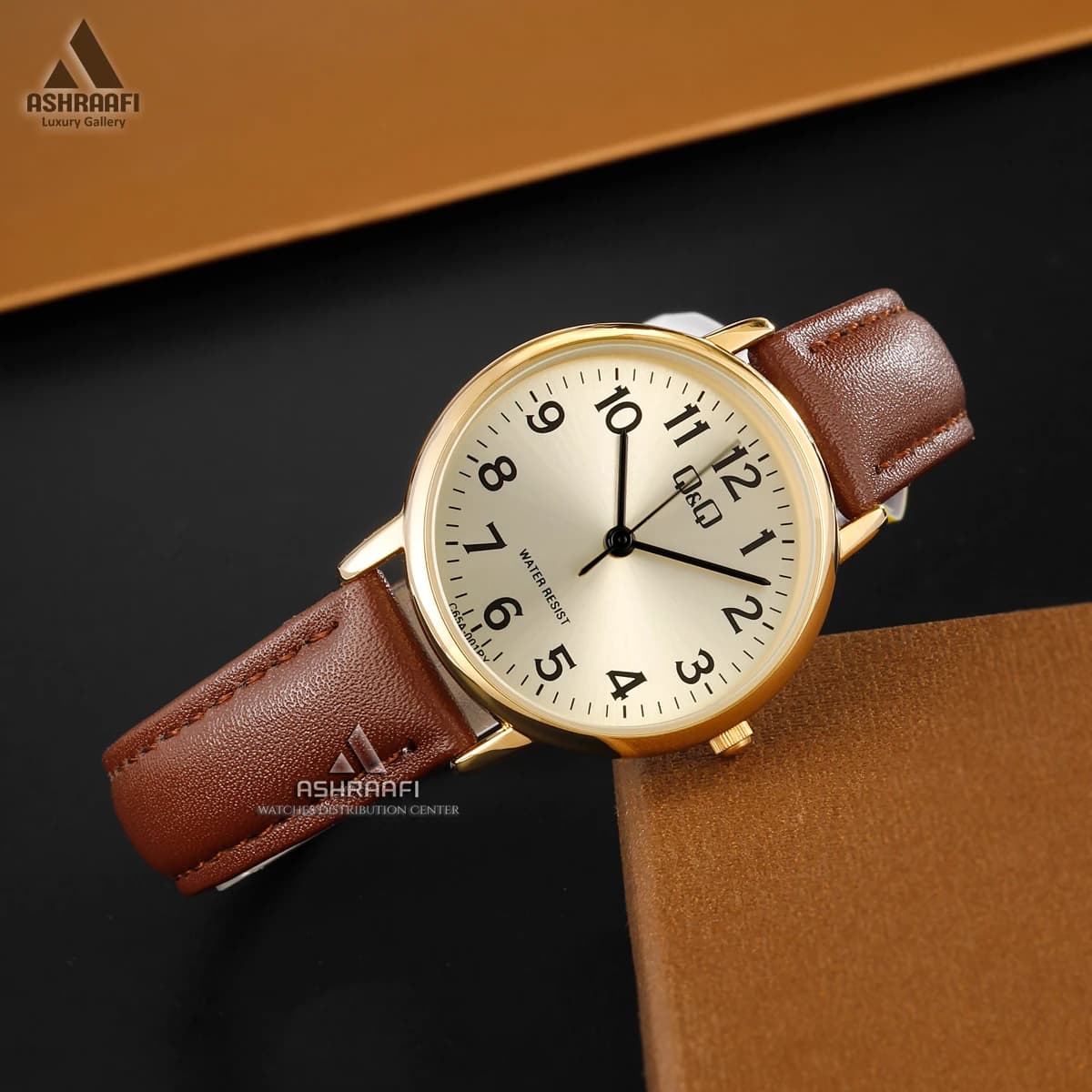 ساعت کیو اند کیو بند چرمی Q&Q C65A-001PY — تصویر ۶