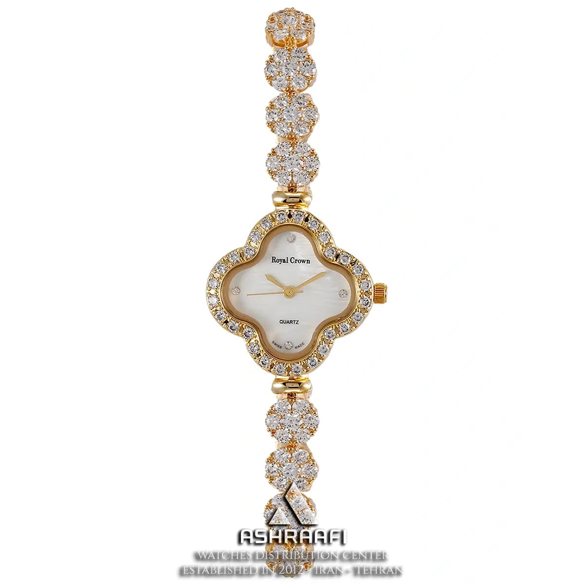 ساعت زنانه فول نگین Royal Crown 9247G