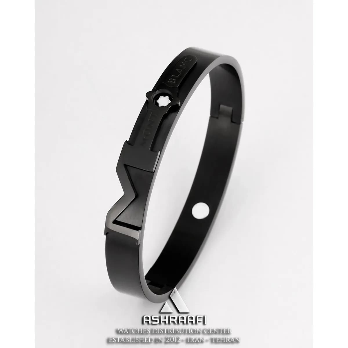 دستبند مون بلان مشکی Montblanc Bracelet K1
