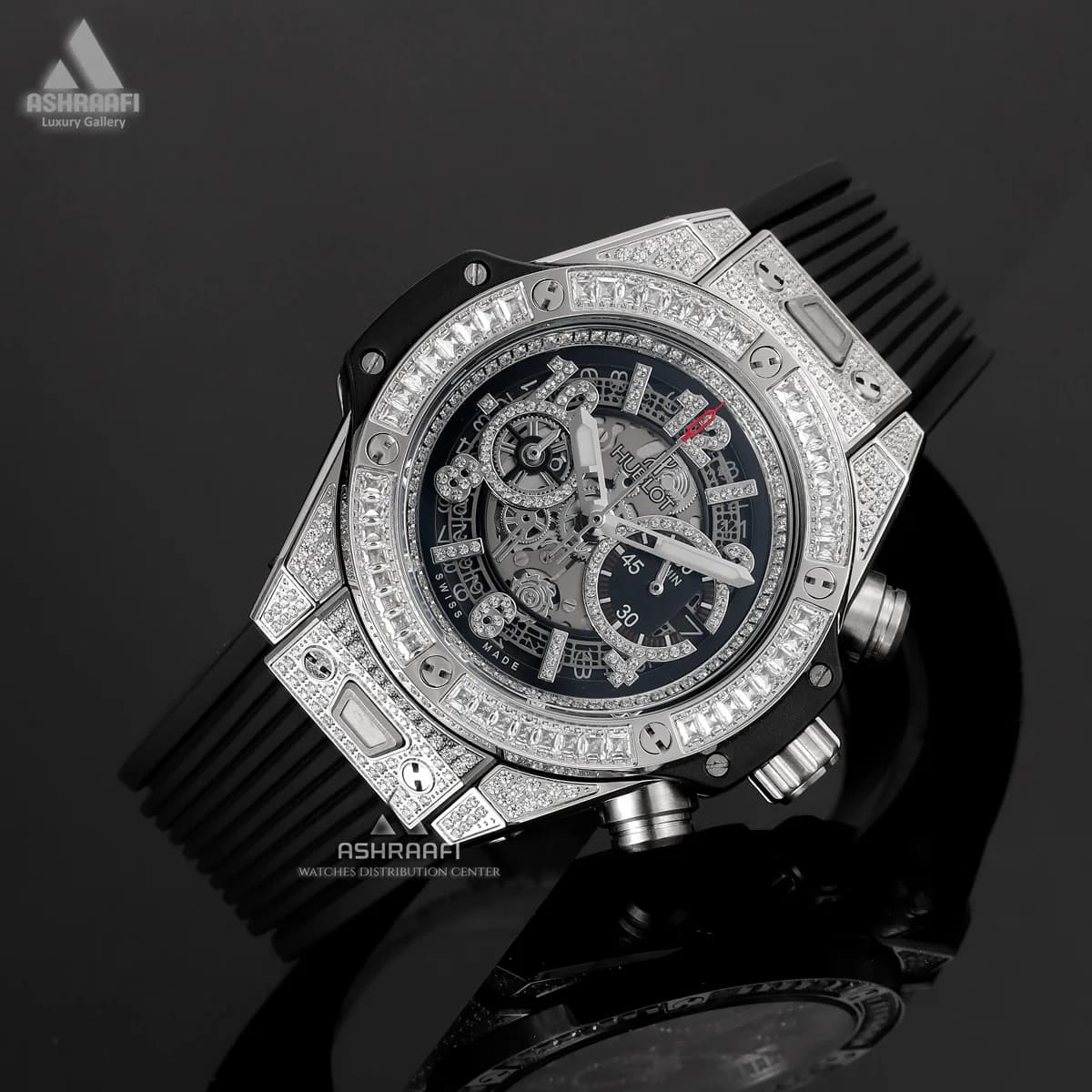 ساعت مردانه هابلوت Hublot Big Bang Unico Diamonds 88 — تصویر ۳