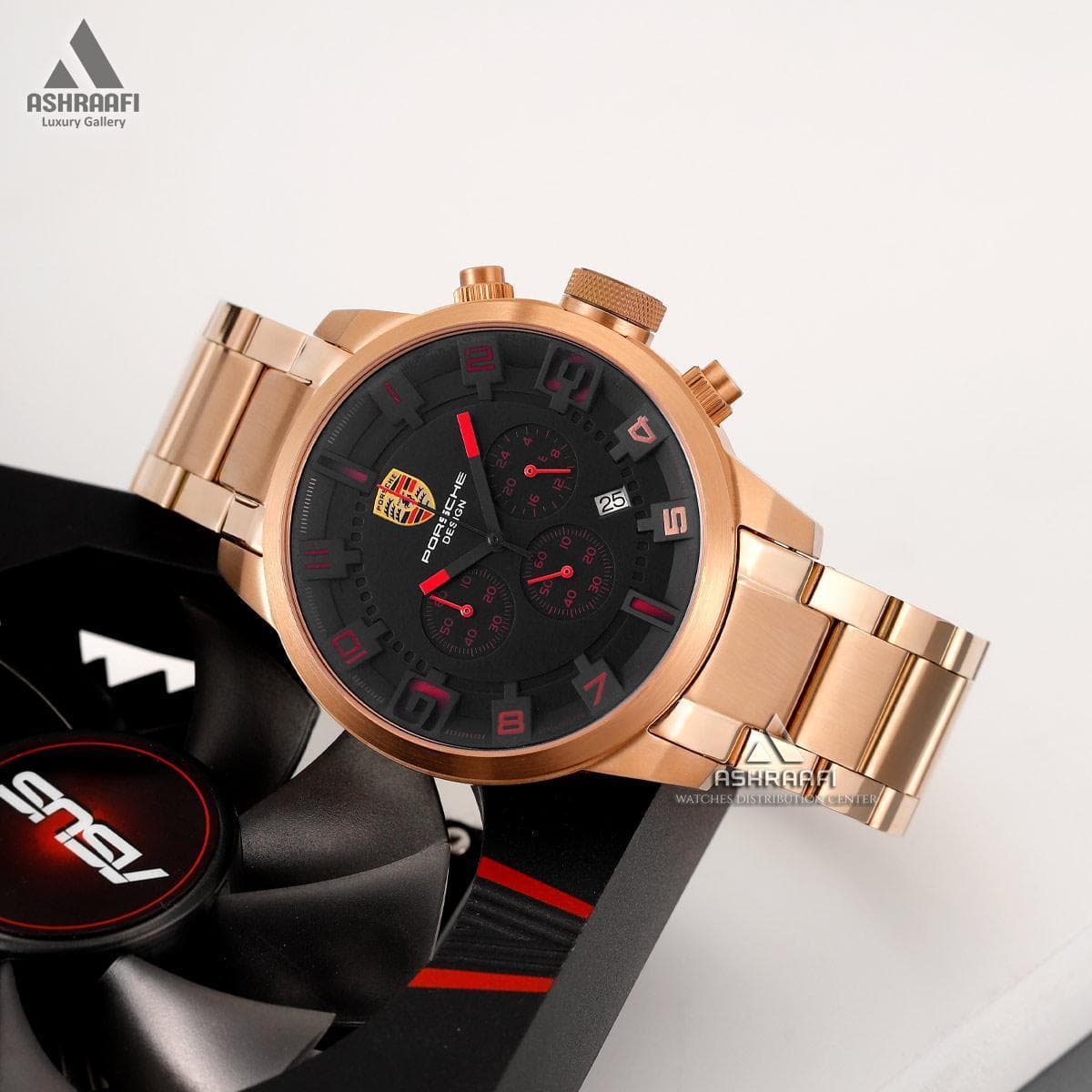 ساعت پورشه دیزاین رزگلد Porsche JP-24056MS8 — تصویر ۳