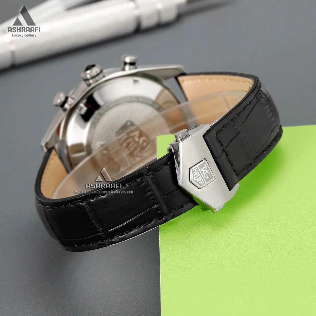ساعت تگ هویر صفحه سبز TAG Heuer Carrera SKG18 — تصویر ۵