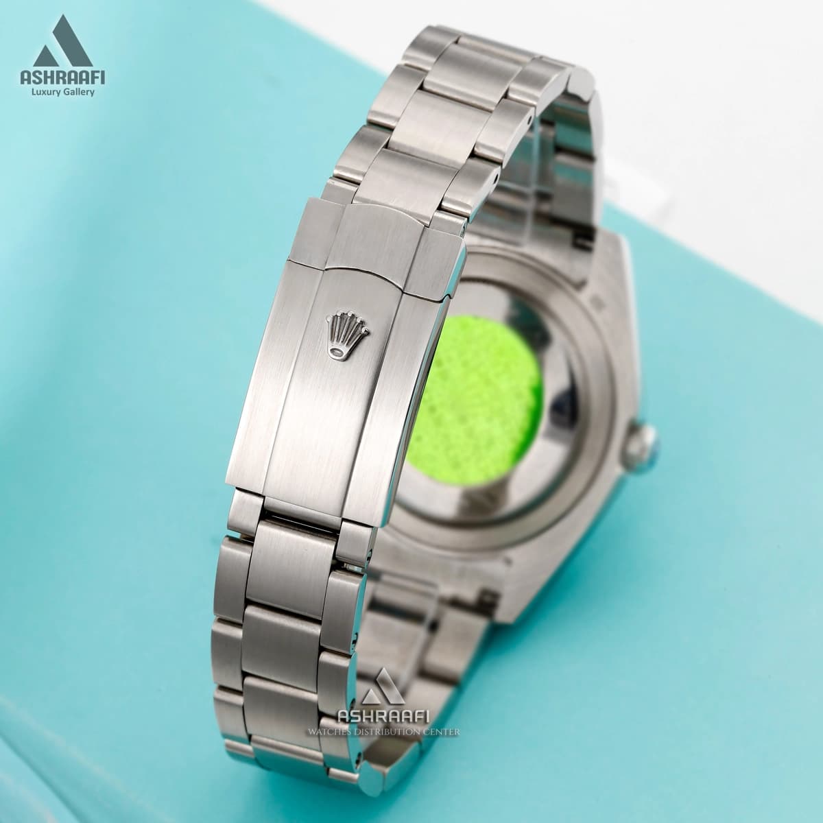 ساعت رولکس Rolex Perpetual light blue 02 — تصویر ۵