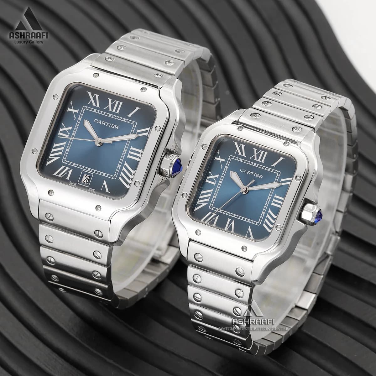 ساعت کارتیه استیل Cartier De Santos SDB — تصویر ۲