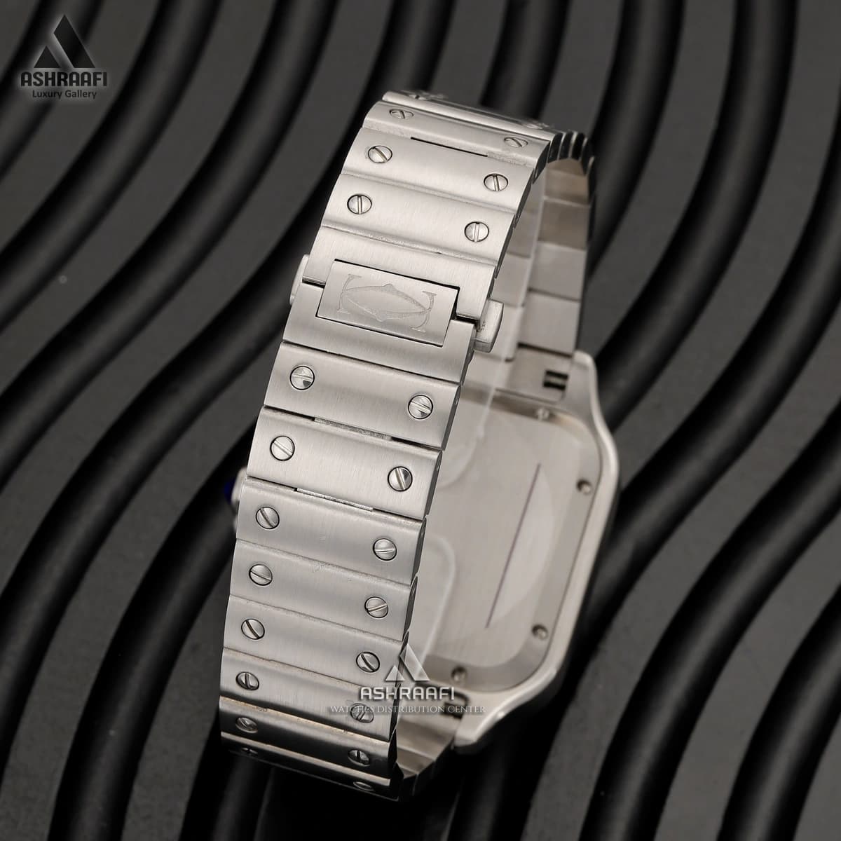 ساعت کارتیه استیل Cartier De Santos SDB — تصویر ۷