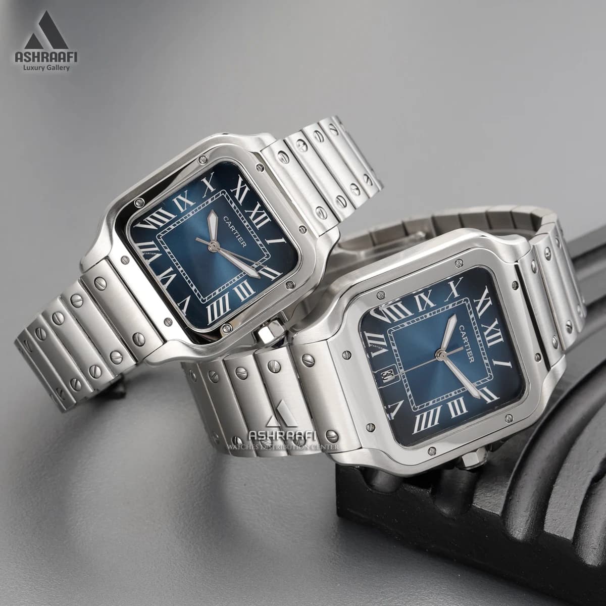 ساعت کارتیه استیل Cartier De Santos SDB — تصویر ۴