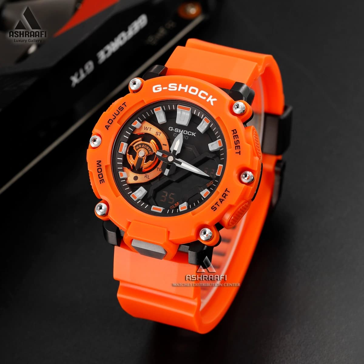 ساعت جی شاک نارنجی Casio G-Shock GA-2200-OK40 — تصویر ۲