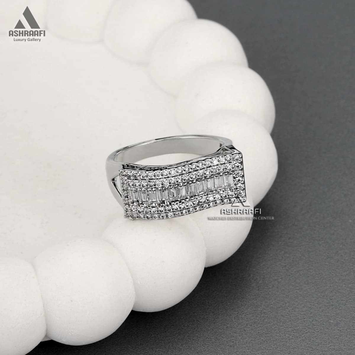 انگشتر زنانه نگین دار Women Ring SD01 — تصویر ۲