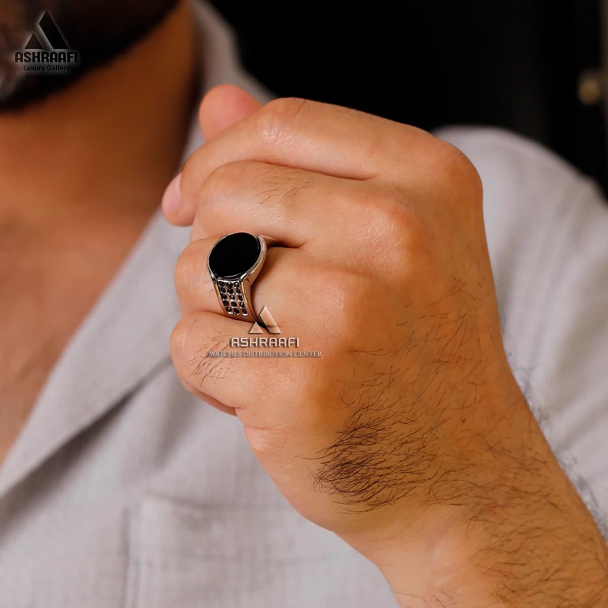 انگشتر استیل مردانه Men Ring KSD1 — تصویر ۴