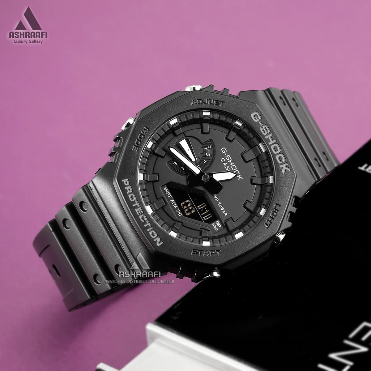 ساعت جیشاک مشکی G-Shock GA-2100KK11 — تصویر ۳