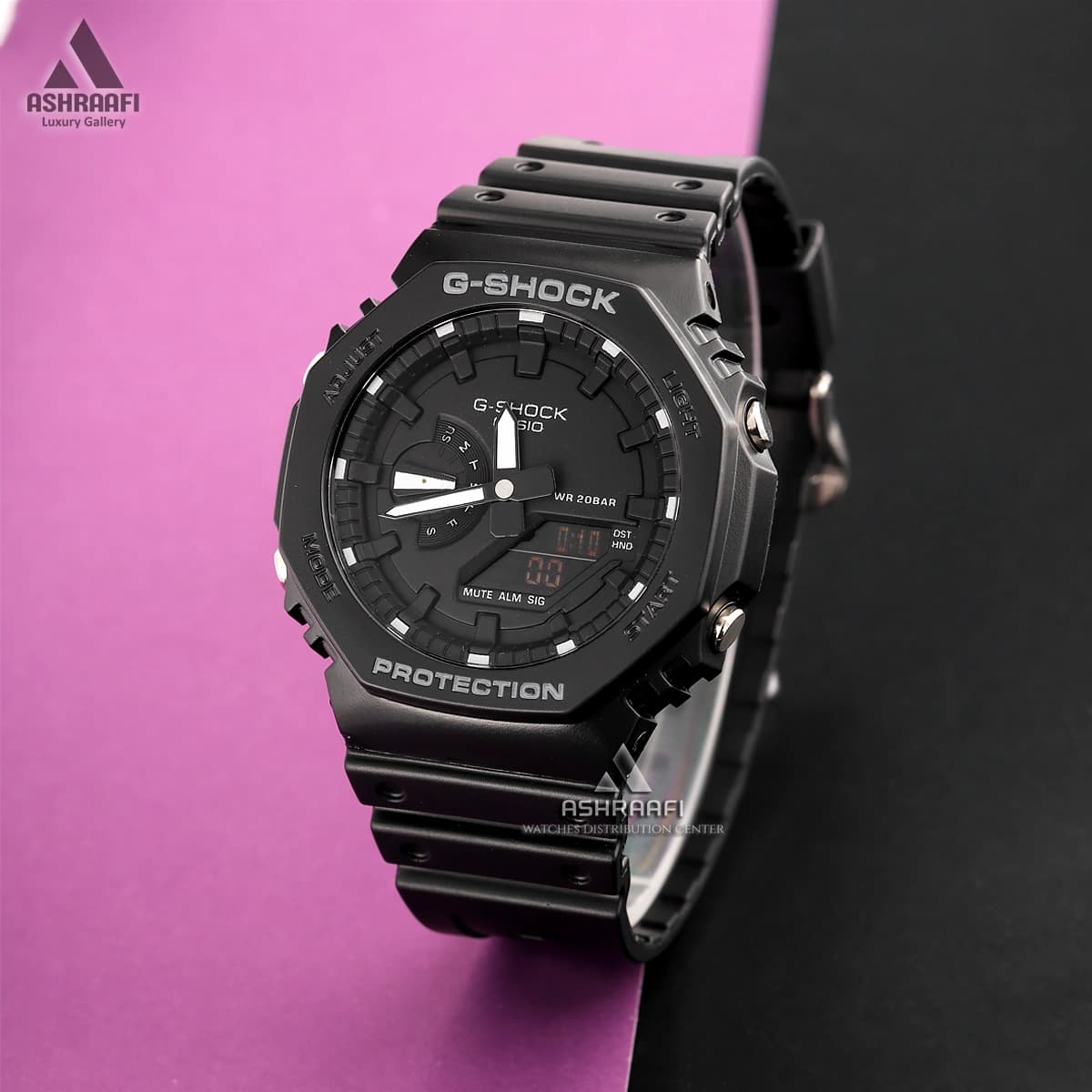 ساعت جیشاک مشکی G-Shock GA-2100KK11 — تصویر ۲