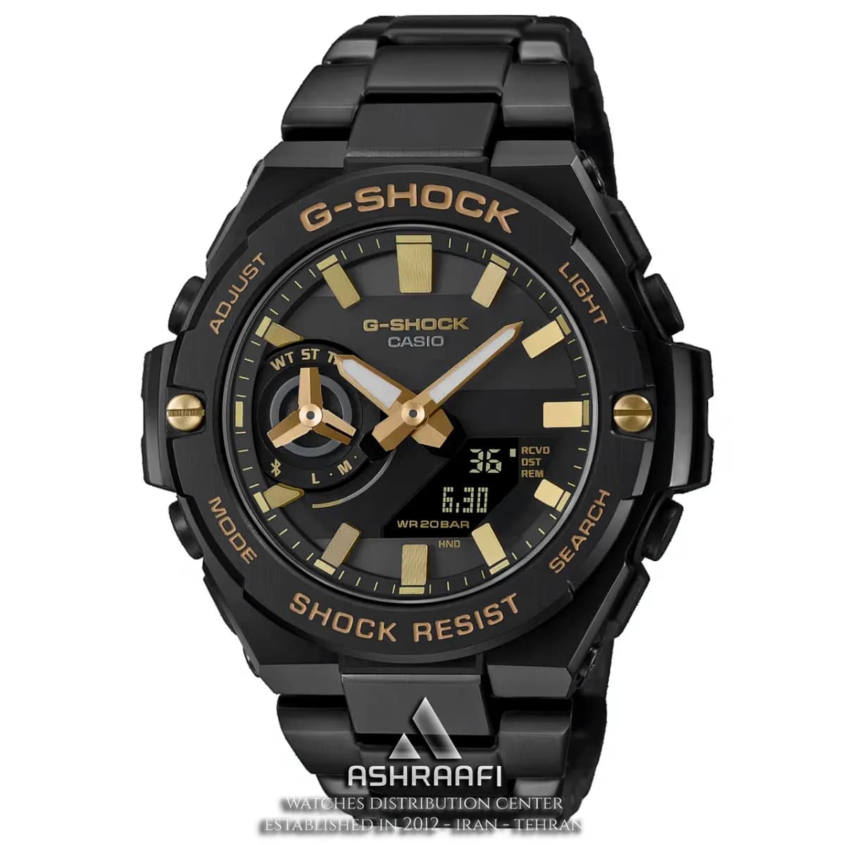 ساعت جیشاک استیل Casio G-Shock GST-B500-KK20