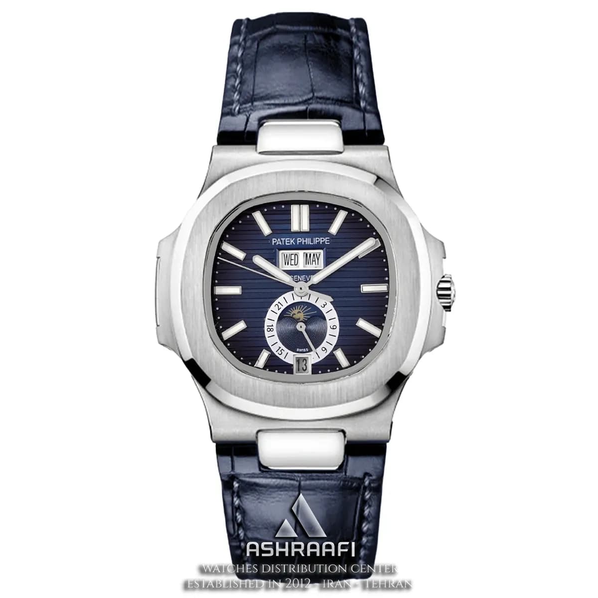 ساعت مردانه پتک فیلیپ ناتیلوس Patek Philippe Nautilus L-BS6