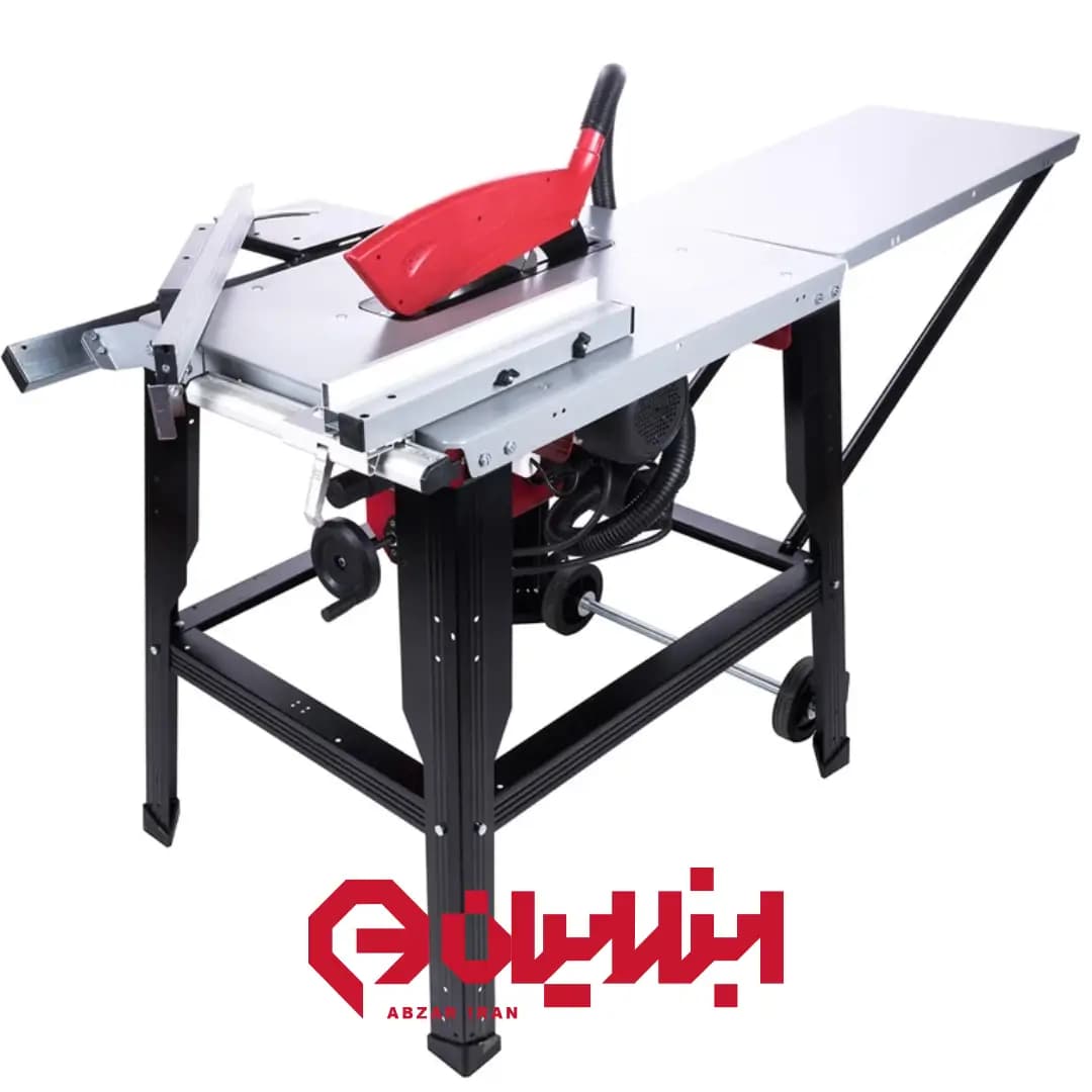 اره میزی ۳۱۵ میلیمتر دینامی با اسلاید و گونیا محک مدل TS-315B