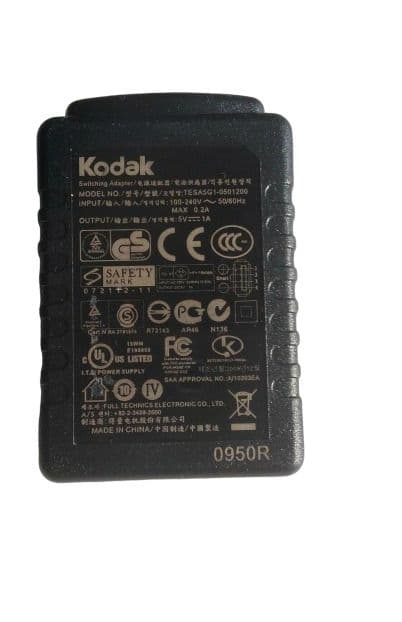 اداپتور 5 ولت 1 امپر خورجی USB برند KODAK — تصویر ۳