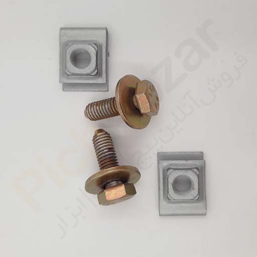 پیچ و مهره خاری سینی زیر موتور پژو 405 — تصویر ۲