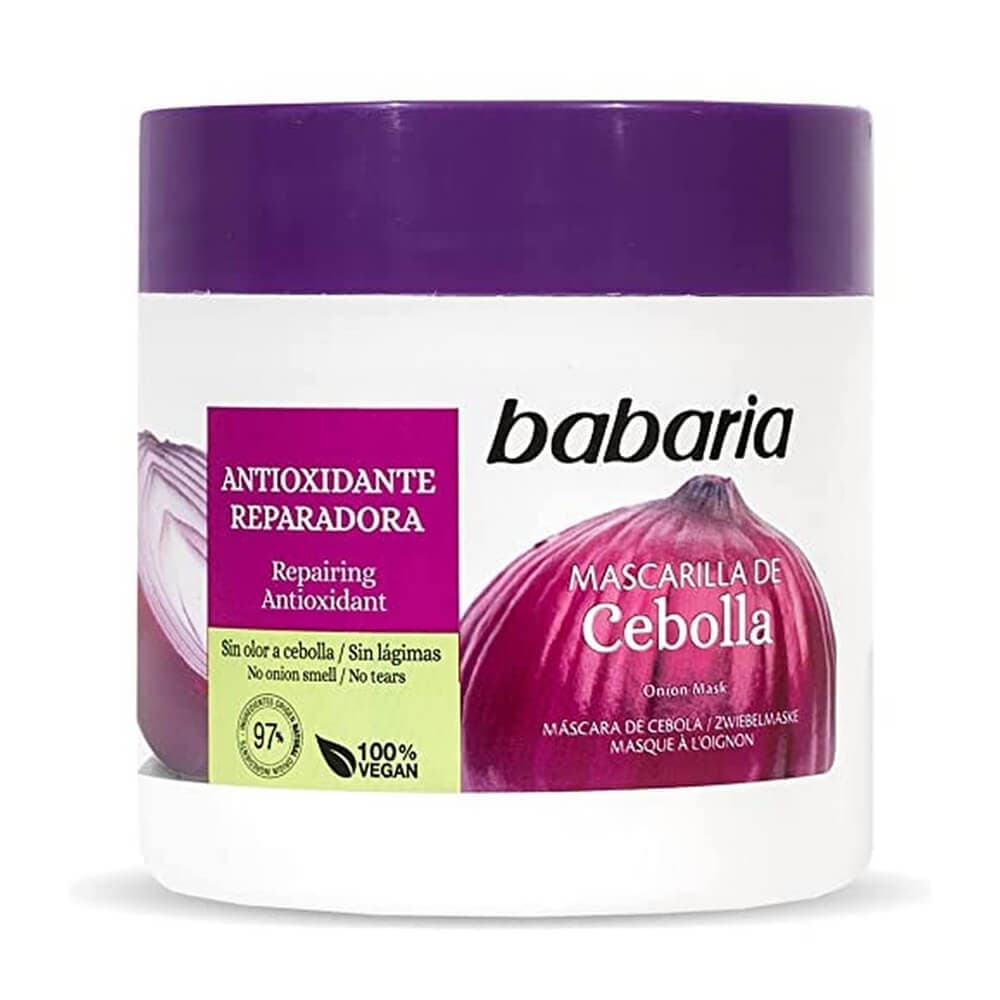 ماسک مو باباریا مدل Onion care حجم 400 میلی لیتر