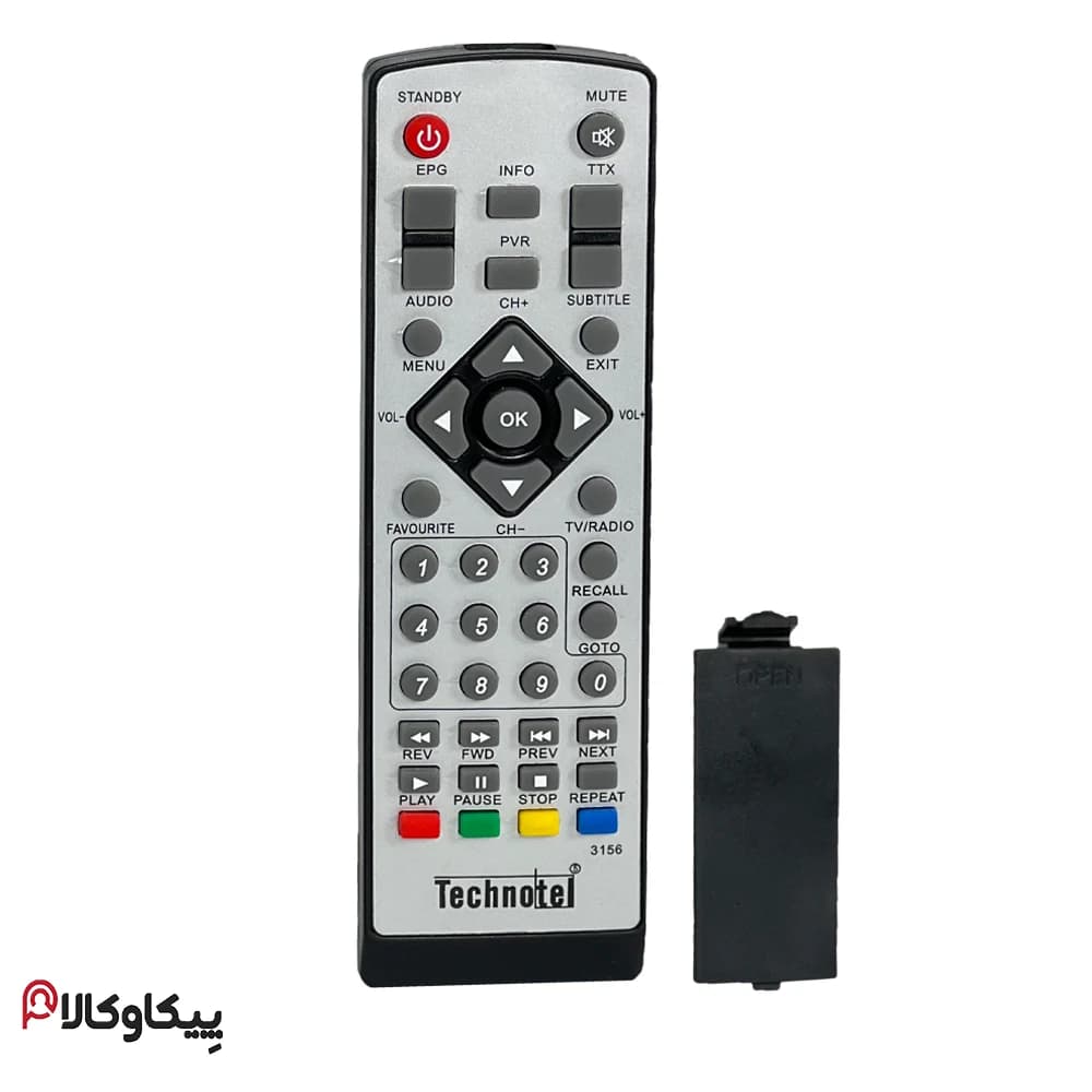 کنترل گیرنده دیجیتال تکنوتل رو سفید TECHNOTEL — تصویر ۲