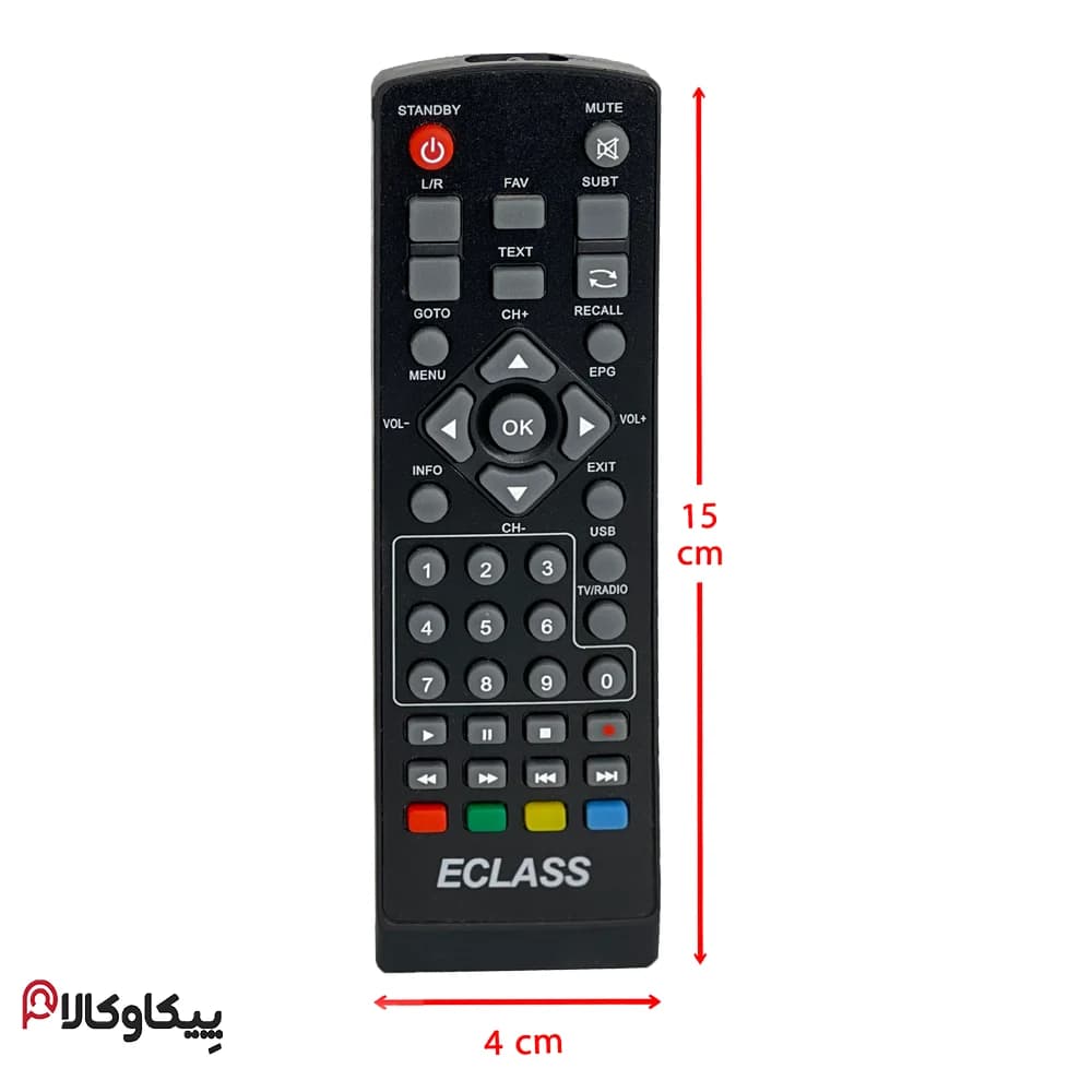 کنترل گیرنده دیجیتال Eclass طرح 885 ایکلاس — تصویر ۴