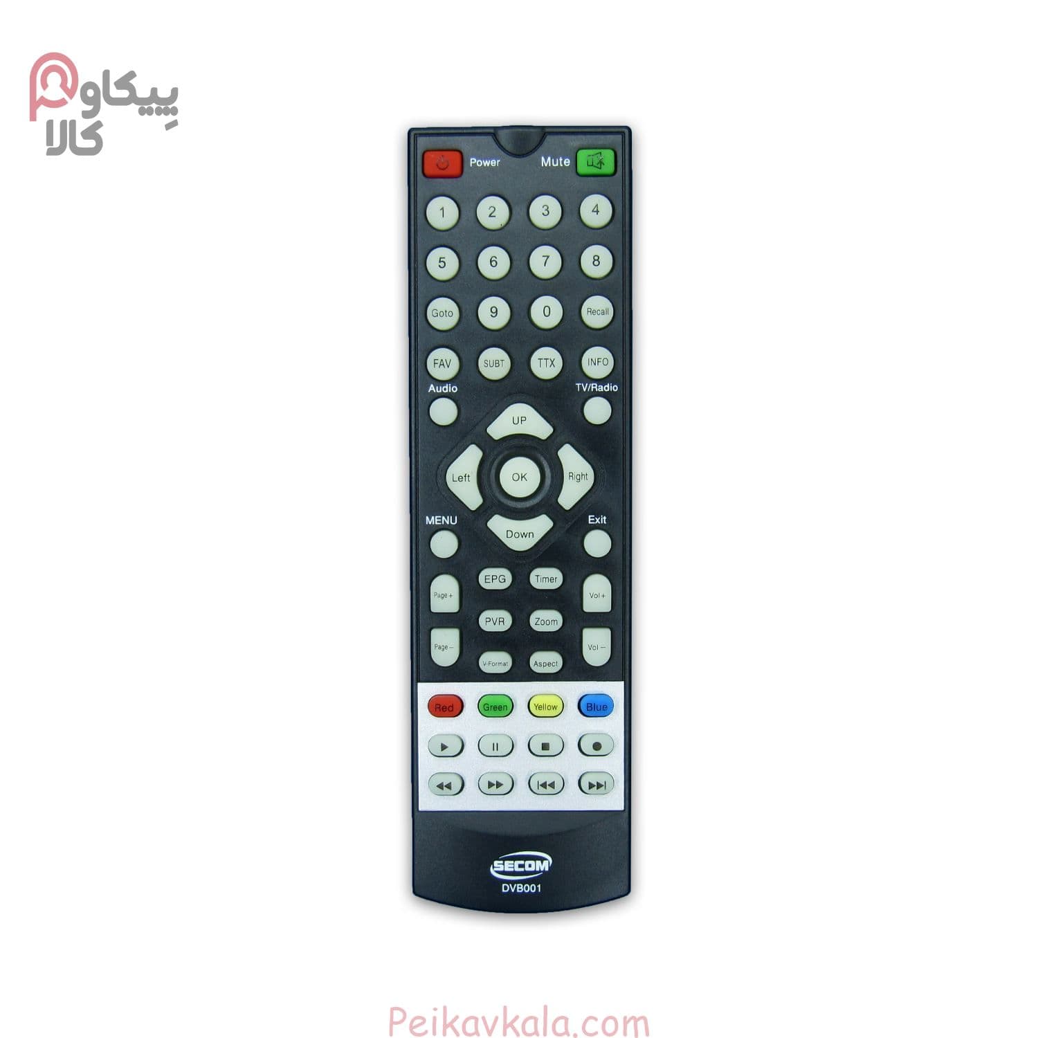 کنترل گیرنده دیجیتال SECOM سکام طرح Xvision