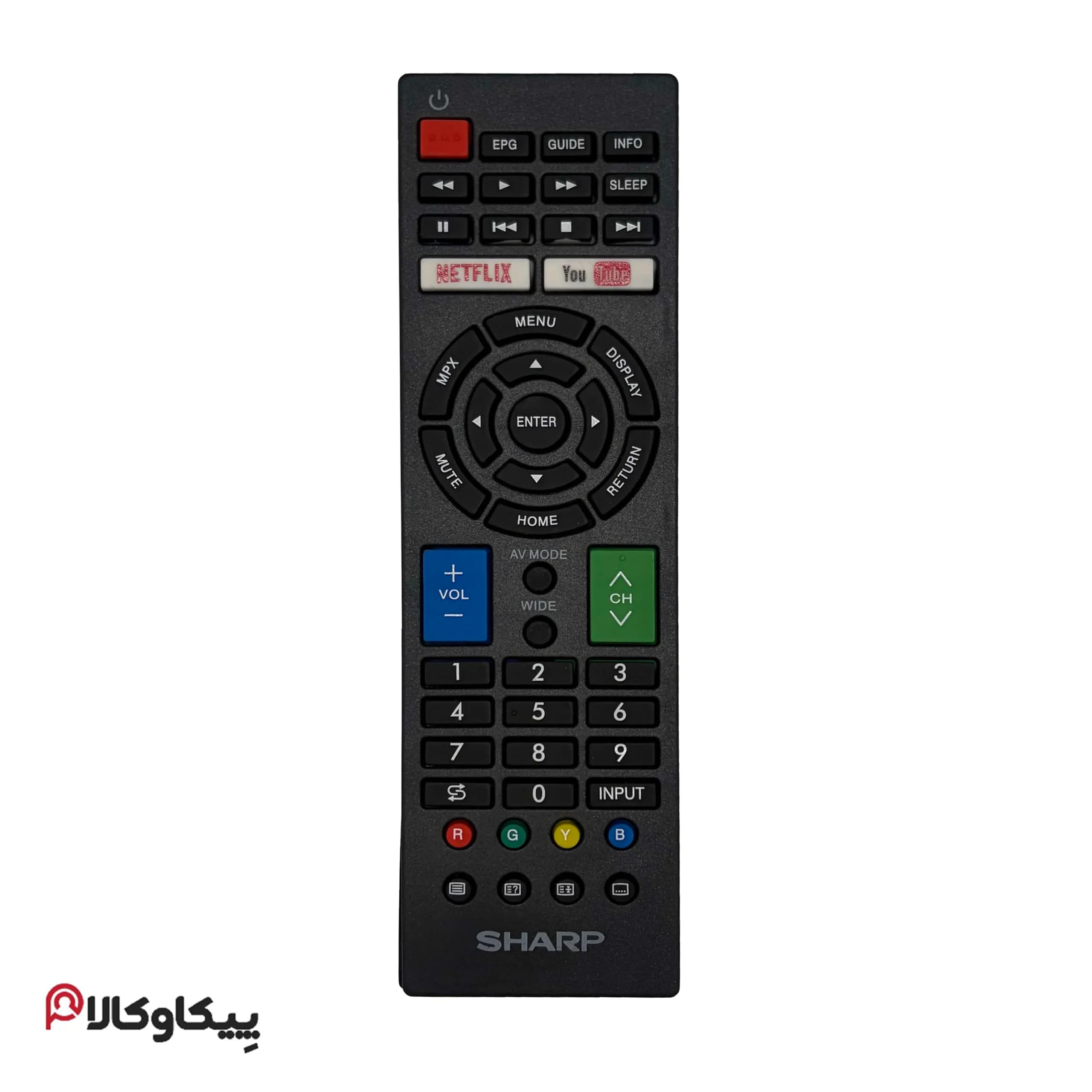 کنترل تلویزیون شارپ SHARP اینترنت دار