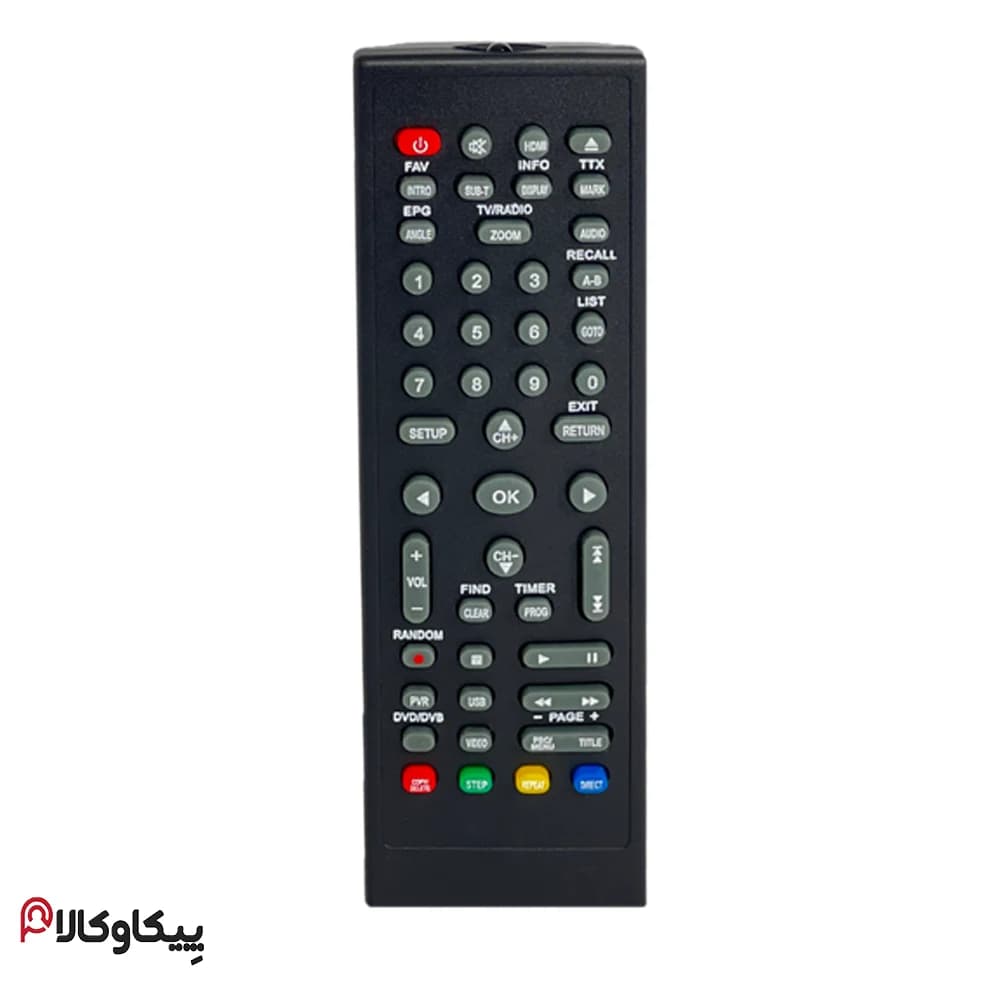 کنترل گیرنده دیجیتال و DVD شاتل کمبو SHUTTLE