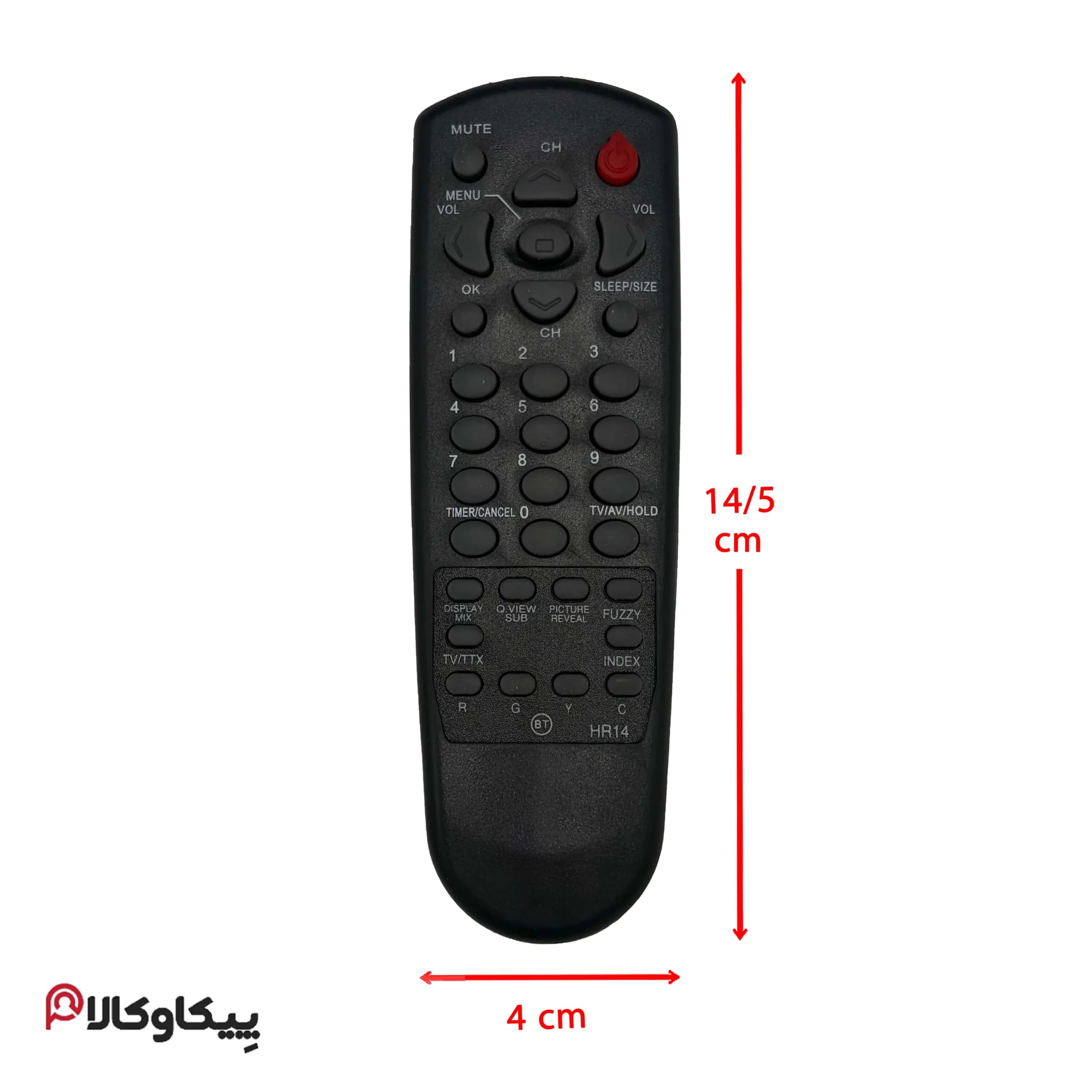 کنترل تلویزیون دوو DEAWOO HR14 — تصویر ۲