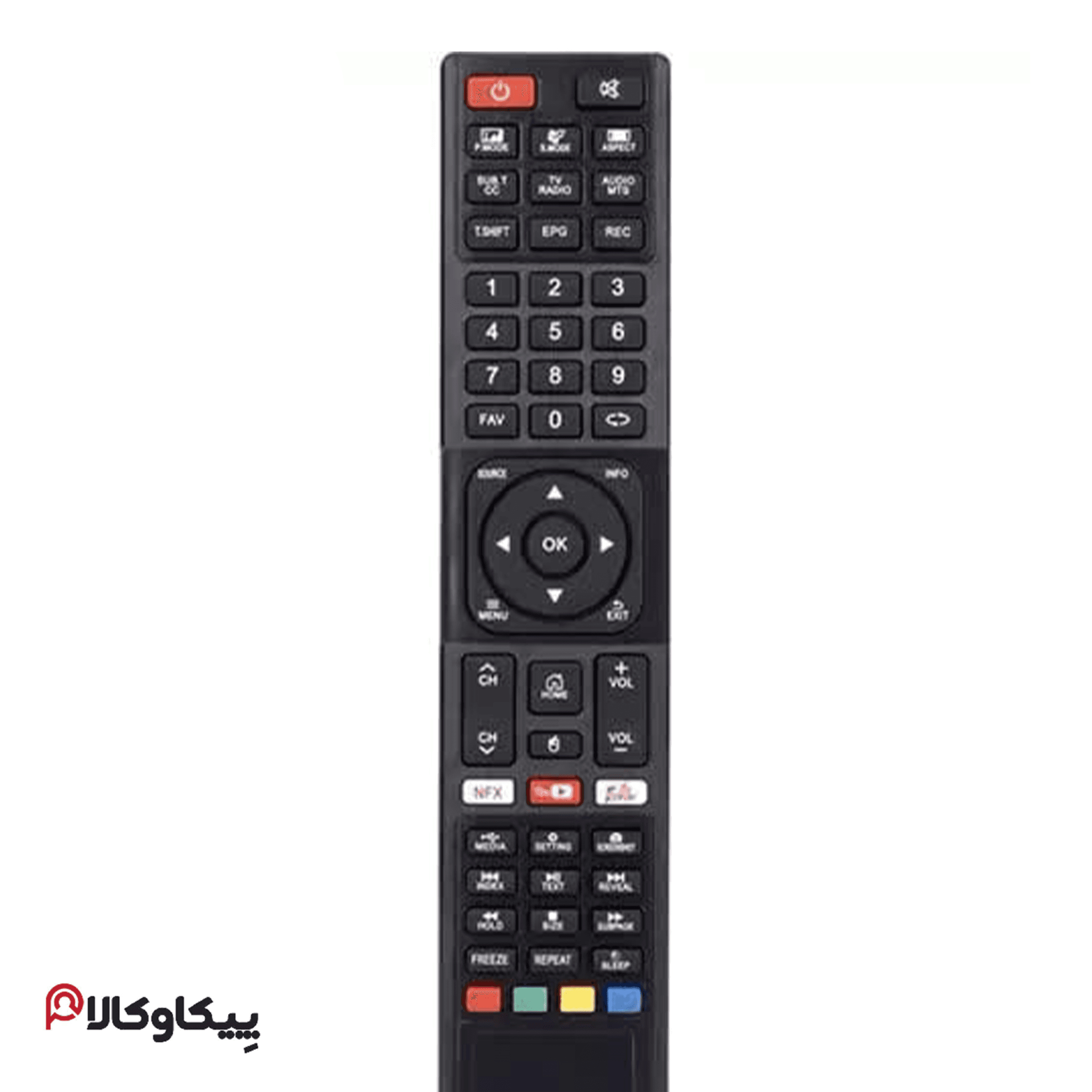 کنترل تلویزیون راک بلند RAK طرح JVC