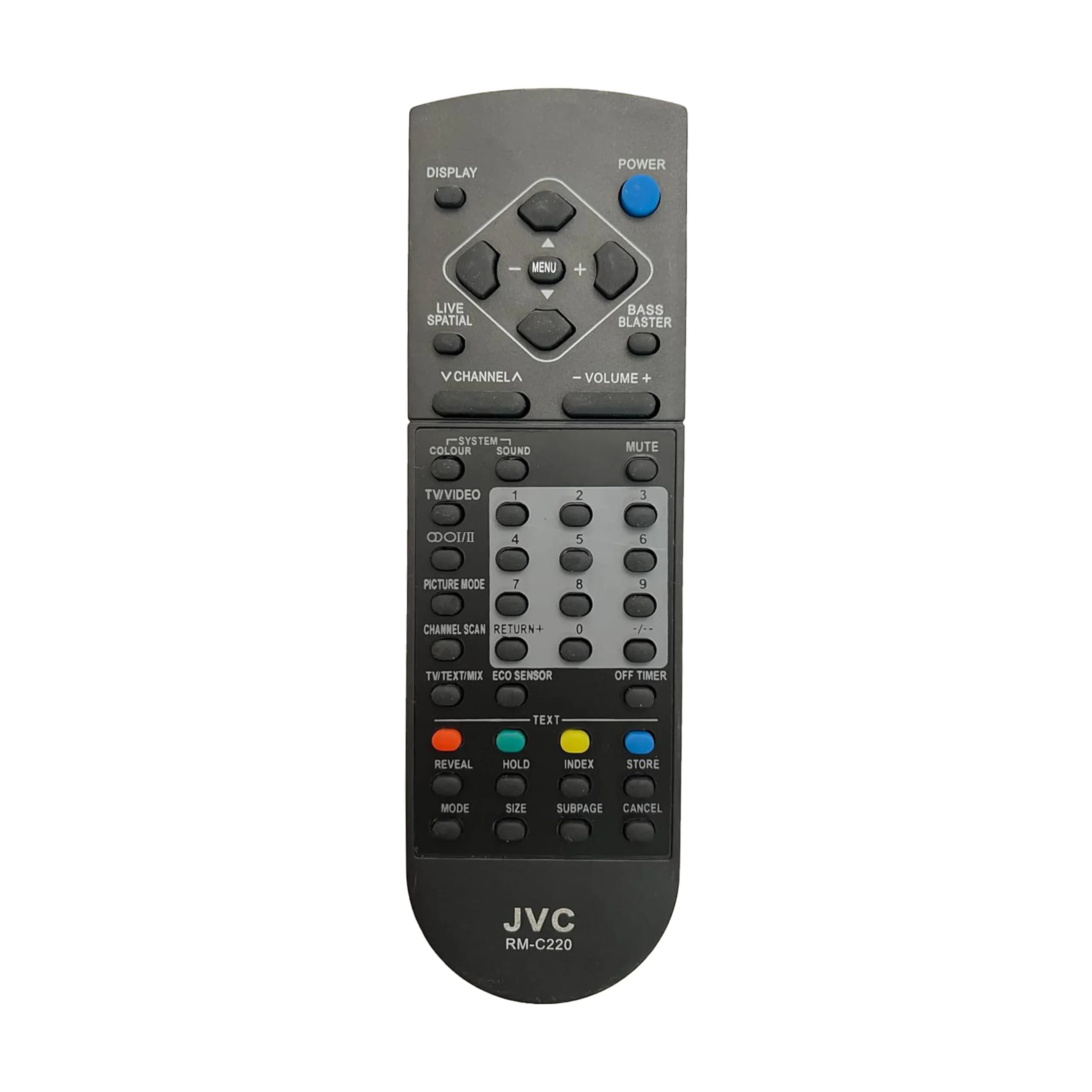 کنترل تلویزیون JVC جی وی سی 220