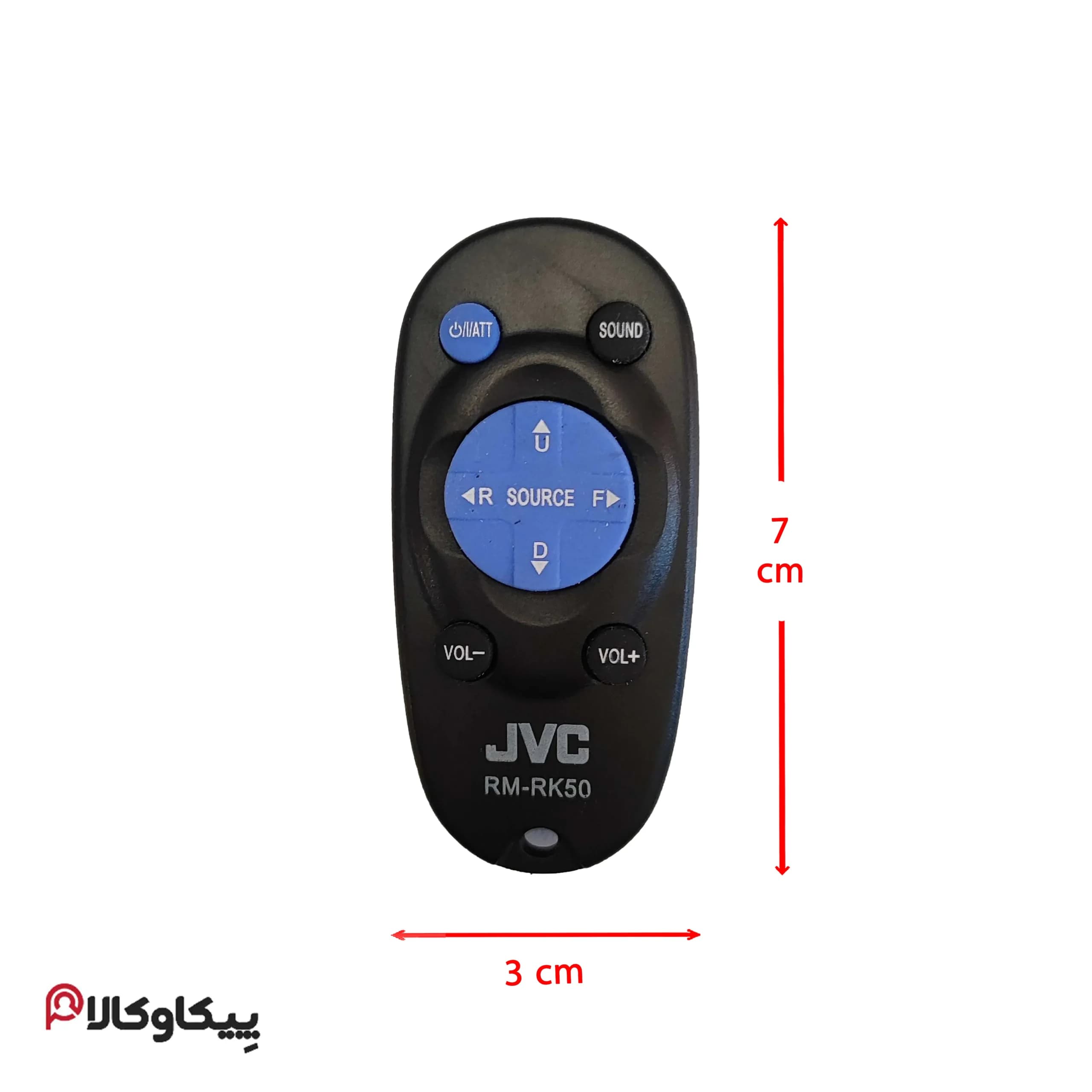 کنترل رادیوپخش جی وی سی JVC — تصویر ۲
