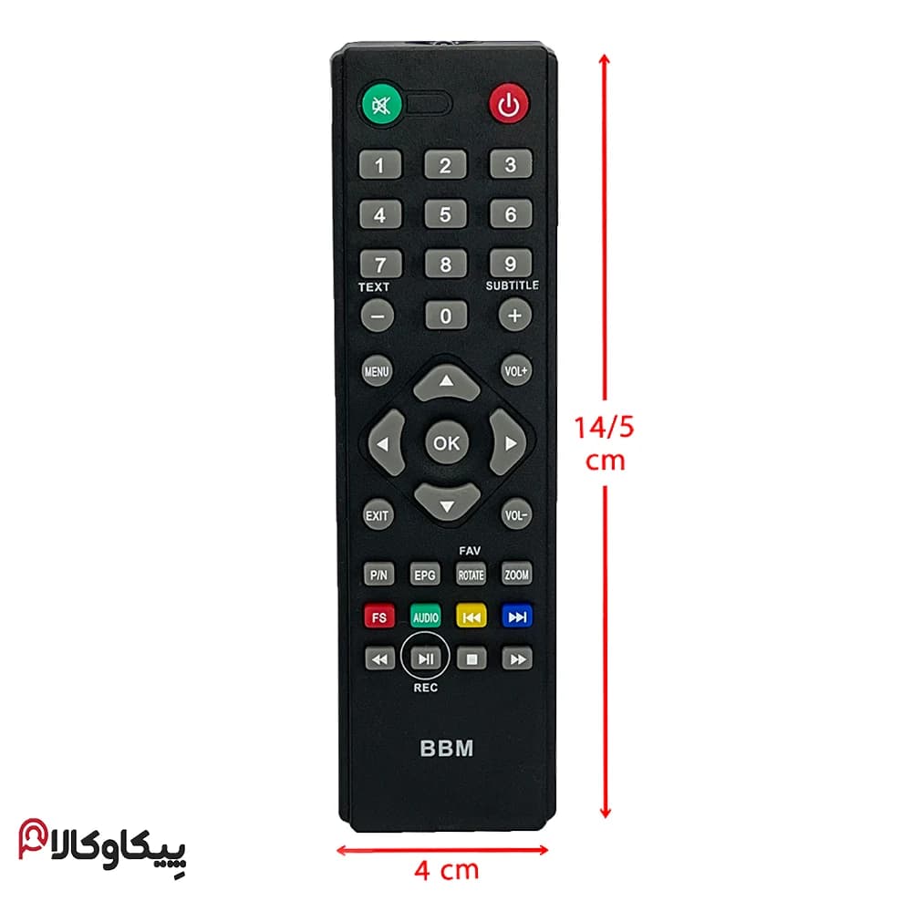 کنترل گیرنده دیجیتال STARSAT T100 استارست — تصویر ۴
